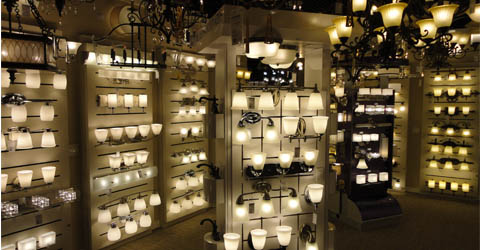 Showroom product display 16590 South I-45, Suite 100 The Woodlands, TX