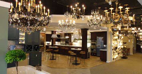 Showroom product display 16590 South I-45, Suite 100 The Woodlands, TX