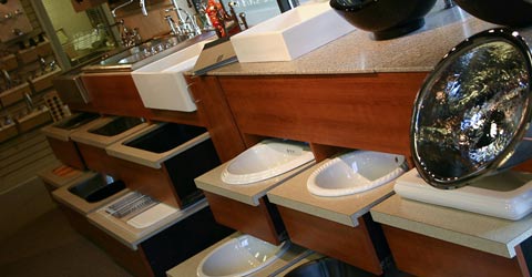 Showroom product display 4100 W Marginal Way SW Seattle, WA