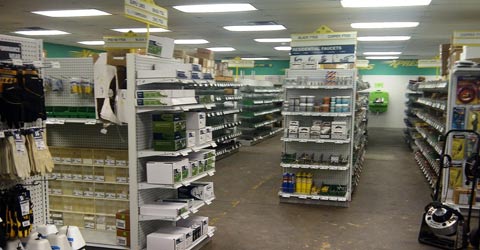 Showroom product display 711 N General Bruce Dr Temple, TX