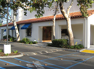 exterior storefront entrance 602 E Montecito Santa Barbara, CA